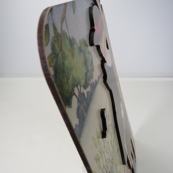 Vintage Mary Engelbreit 3-D stand up sign 10" tall "The Real Voyage..." - Picture 6 of 13